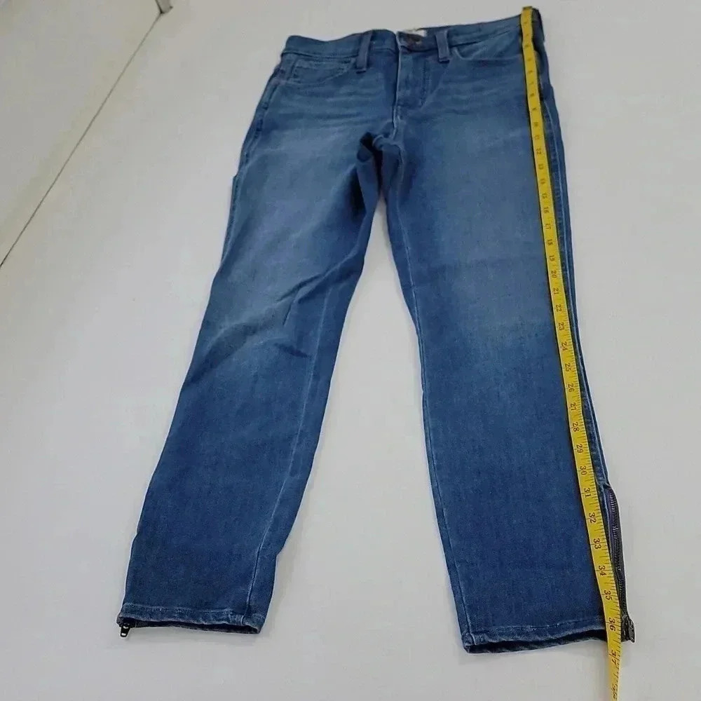 Madewell Stretchy Skinny Jeans Roadtripper Jeggings Zipper Ankle - Picture 3 of 13